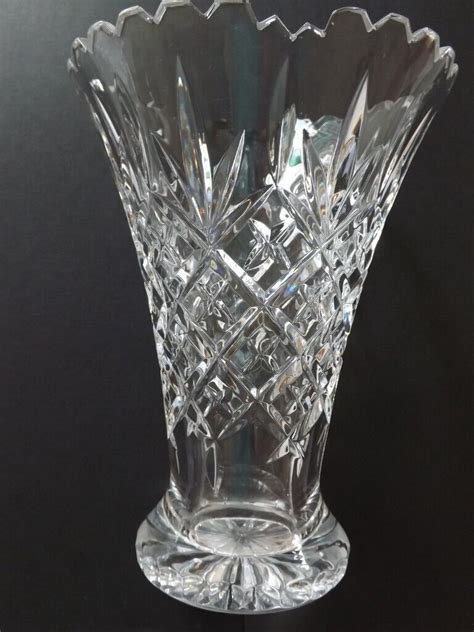 Large Crystal Cut Glass Flower Vase In Rothwell West Yorkshire Gumtree