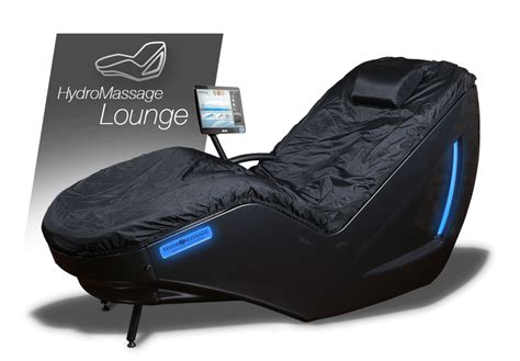 the hydromassage lounge is the new and powerful upright seated water massage bed from