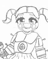 Sister Fnaf Location Pages Coloring Baby Colouring Sketch Template Deviantart sketch template