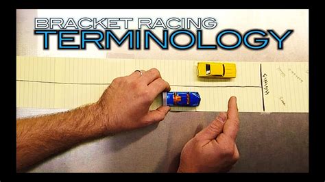 bracket racing terminology youtube