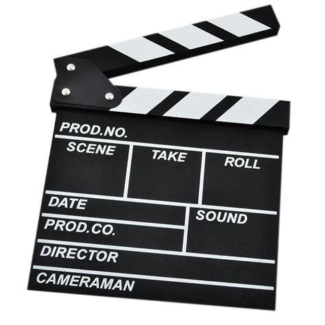 clapboard directors clapper board film cut action scene clapper board slateboard walmartcom
