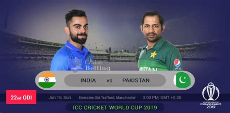 India Vs Pakistan Match Prediction And Tips World Cup 2019