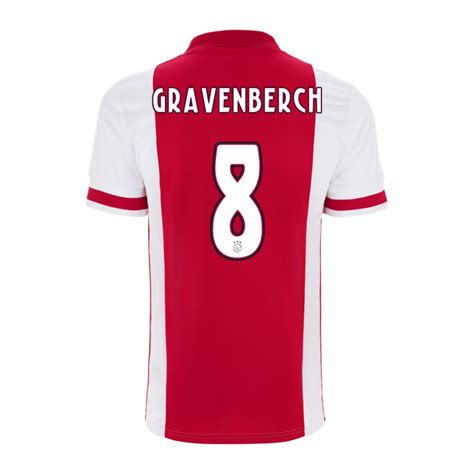 ajax jersey home gravenberch  soccer jersey