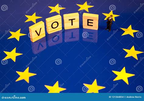 brexit vote stock photo image  important stars decide