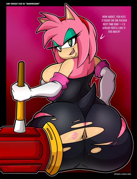 rule 34 absurd res alternate breast size amy rose anthro anus armwear