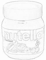 Nutella Galleryhip sketch template