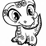 Coloring Pages Pet Shop Littlest Lps Cute Alligator Bunny Cartoon American Animal Sheets Drawing Getcolorings Panda Color Printable Pets Featuring sketch template