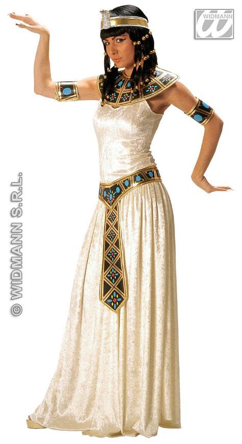 Ladies Deluxe Egyptian Empress Cleopatra Fancy Dress Costume Premium