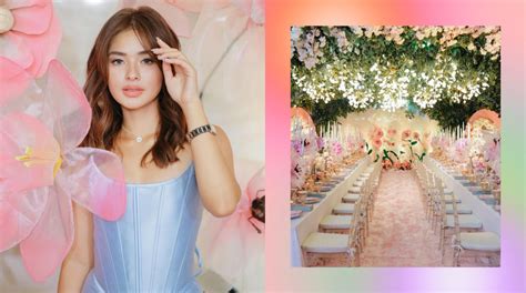 Look Loisa Andalios Dainty Floral Themed Birthday Party