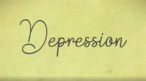 depression the awareness centre