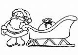Schlitten Weihnachtsmann Slee Kerstman Babbo Trineo Slitta Kleurplaat Claus Malvorlage Noel Treno Papai Kleurplaten Stampare Schoolplaten Kostenlose sketch template