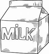 Leite Carton Leche Caixa Cartón Colorironline Supercoloring sketch template