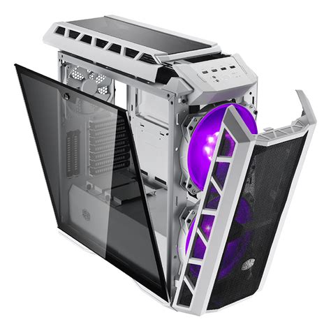 cooler master mastercase hp mesh white atx mid tower wfront mesh