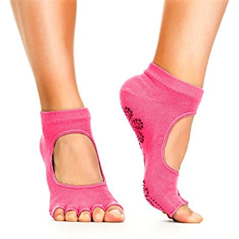 yoga socks  slip  skid slip resistant toeless grip sock  women socks yoga socks