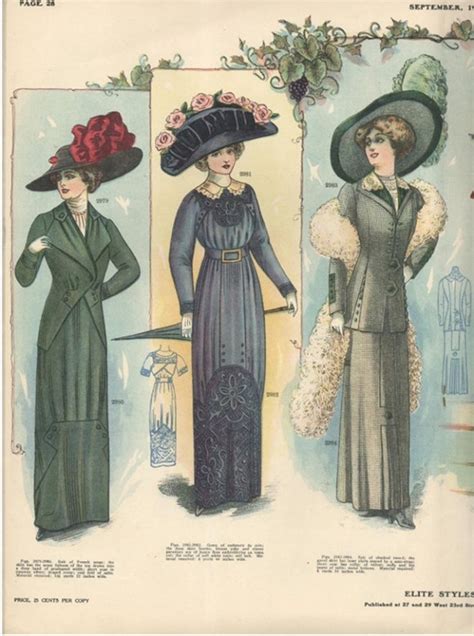 1910s clothing edwardian clothing vintage outfits womens fashion