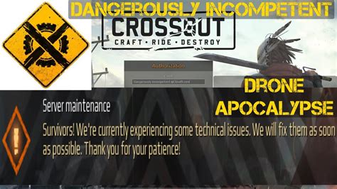 crossout drone apocalypse youtube