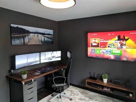 stunning gaming setup ideas   bedroom   amaze  home