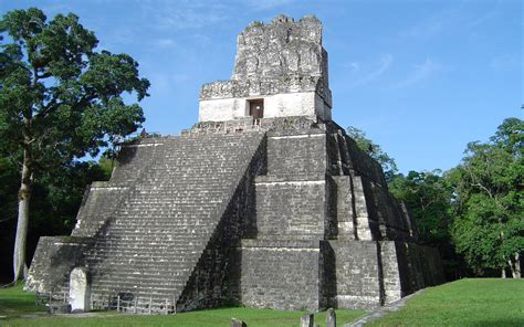 visiting tikal maya ruins  belize tikal mayan ruins  guatemala