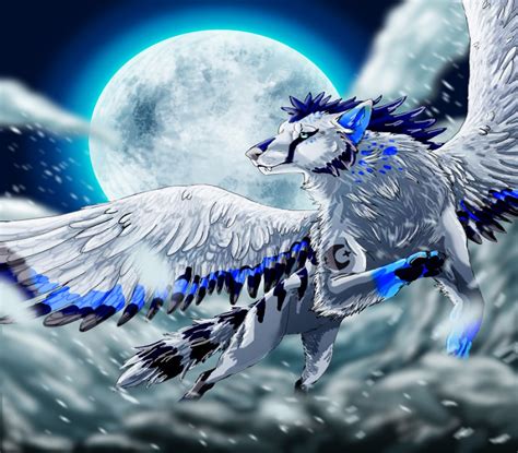 Free Download Cool Winged Wolf Wallpapers [800x701] For