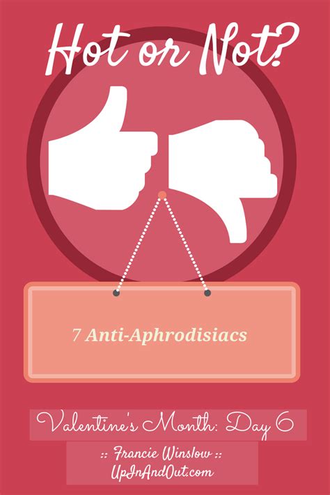 7 Anti Aphrodisiacs And How To Avoid Them Day 6