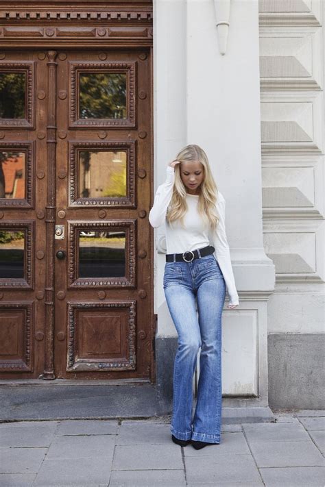 non boring 22 ways to wear flare jeans 2020 become chic