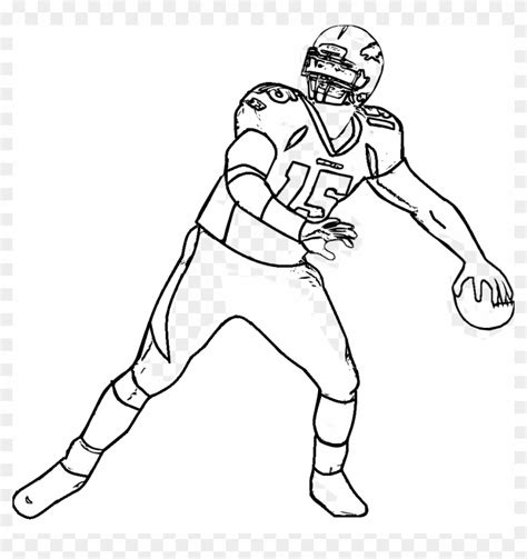 coloring pictures football players