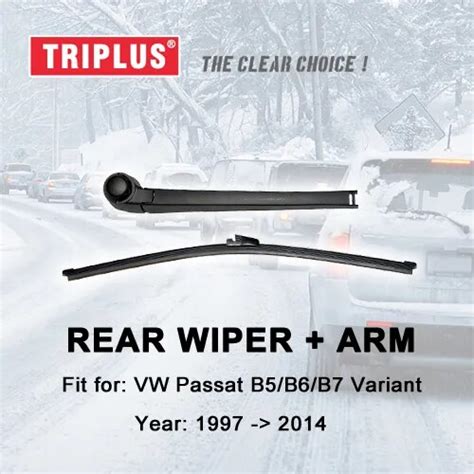 rear wiper arm  blade  vw passat    variant   pc  mmrear wiper