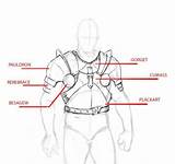 Armor Drawing Knight Draw Fantasy Reference Step Medieval Character Tutorial Poses Visit Choose Board sketch template