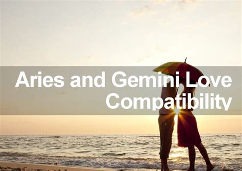 aries woman and gemini man love and marriage compatibility 2016