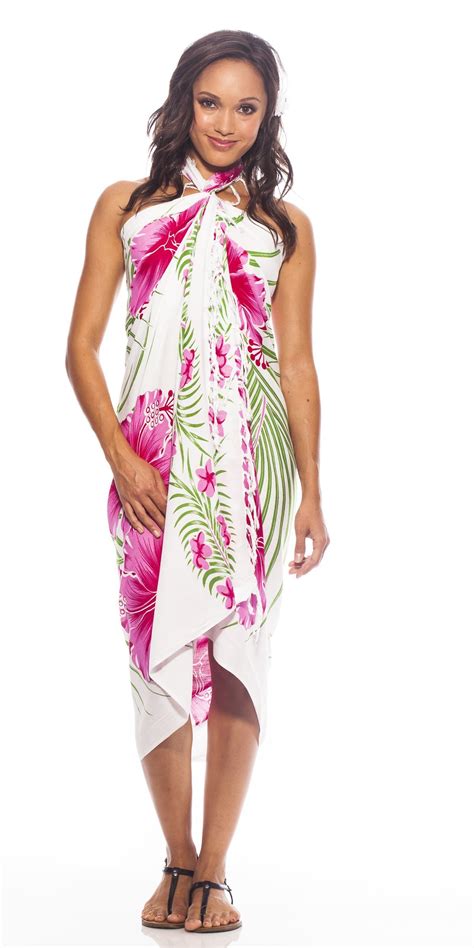 buy 1 world sarongs womens hawaiian swimsuit cover up sarong in your
