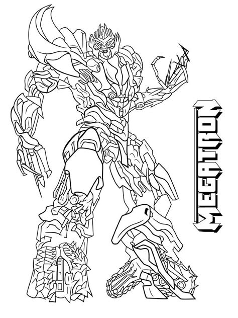 coloring pages  boys  printable coloring pages transformers