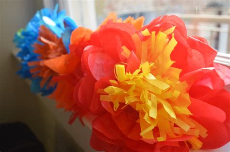 good vibrations    tissue paper poppies  mini blooms