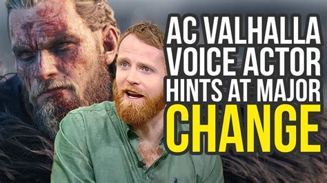assassins creed valhalla voice actor hints  major story change
