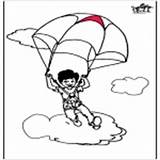 Coloriages Kleurplaten Allerlei Faits Parachutespringen Parachutisme Parachuting Paraquedismo Overige sketch template