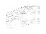 Ford Ecosport sketch template