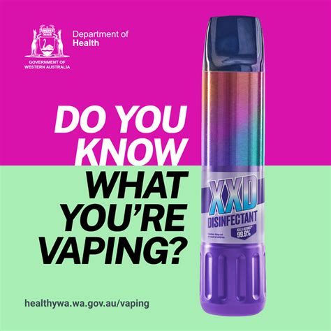 ‘do You Know What You Re Vaping’ Awareness Campaign