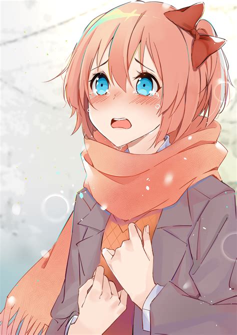 view  ddlc sayori fanart sad betfrowasuca