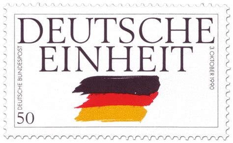 tag der deutschen einheit briefmarke