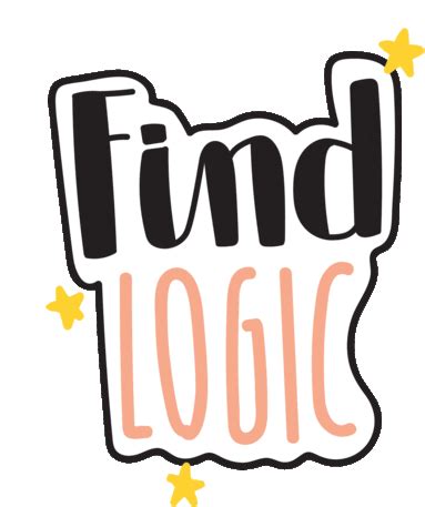 logic find  sticker logic find  star discover share gifs