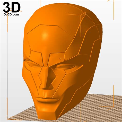 3d printable model red hood adult size helmet toy version print file formats stl