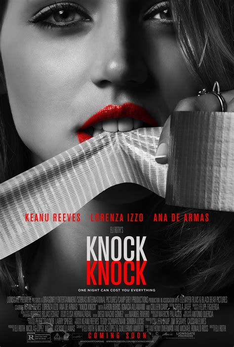 new knock knock trailers and posters the entertainment