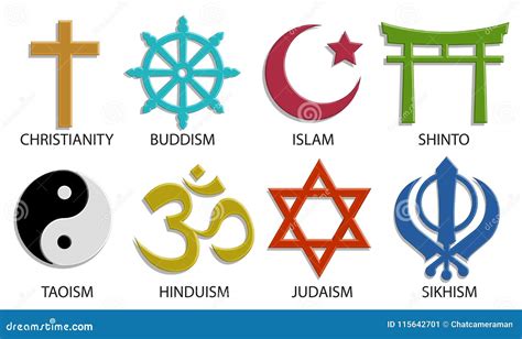 licona  simbolo  religione del mondo ha messo su fondo bianco
