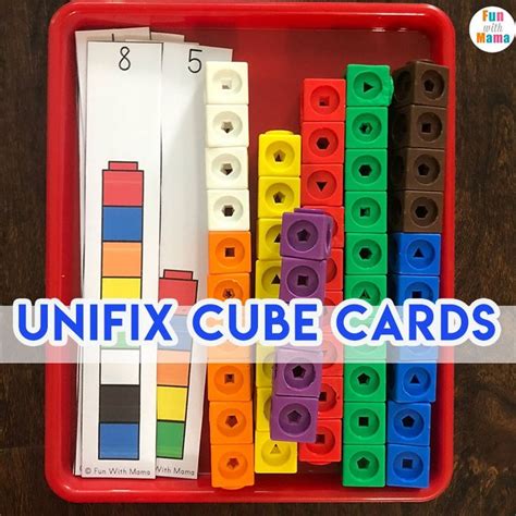 printable unifix cube numbers