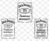 Jack Daniels sketch template