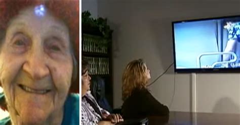hidden camera catches nurse lying after saying grandma was