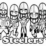 Coloring Steelers Football Helmet Pages Nfl Pittsburgh Kids Clipart Getcolorings Printable Color Getdrawings sketch template