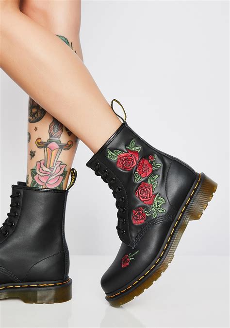 buy dr martens roses boots  stock