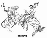 Cowboys Cowgirls Getdrawings Entitlementtrap Cliparts Thegraphicsfairy sketch template