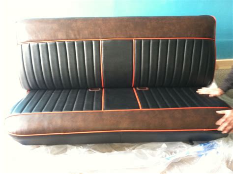 chevy bench seat upholstery furniture automotive  estimates   pinterest
