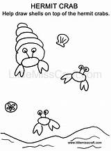 Hermit Doodle Getdrawings sketch template